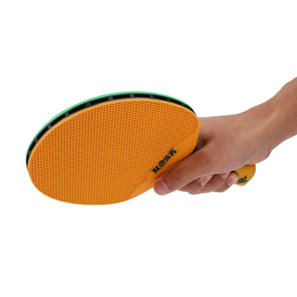 DOUBLE FISH Professional Rubber Plastic Table Tennis Racket Blade With Double Face-in Ping Pong Racket Rubber Original 250*142mm